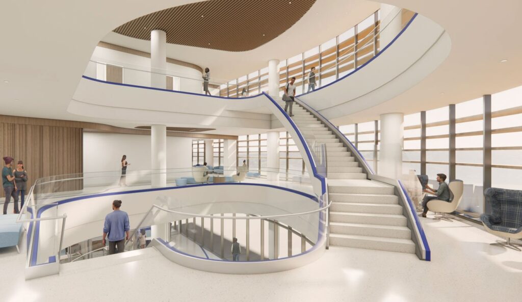 Facility Tour - Second Floor Stair